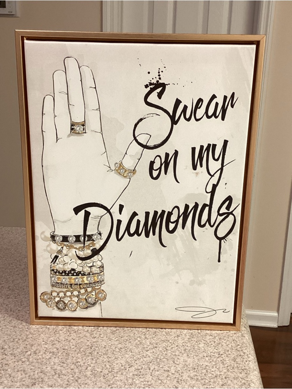 Glam Wall Art